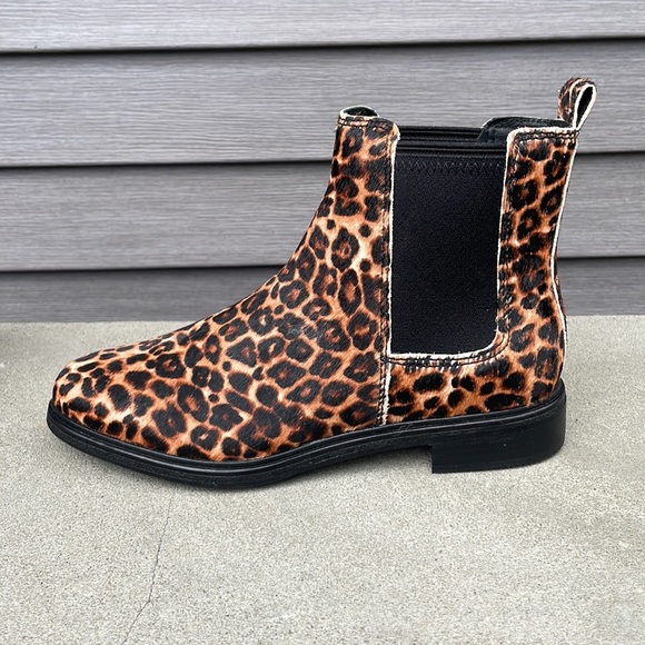 Clarks Clarkdale Arlo Leopard Boot NIB size 8.5 - Picture 6 of 10